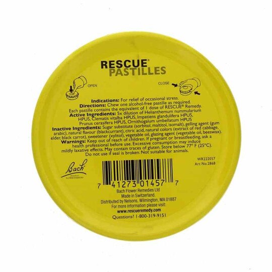 Rescue Pastilles, BFR